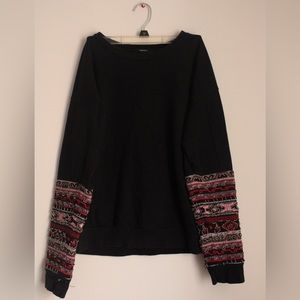 Forever 21 Sweatshirt with Sleeve Details